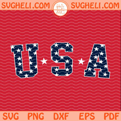 USA Svg Fourth Of July Svg America Svg USA Flag Svg Png Dxf Eps Files