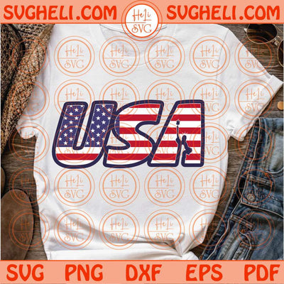 USA Svg Retro USA Flag Svg Usa Patriotic Flag Svg 4th of July Svg Png Dxf Eps Files