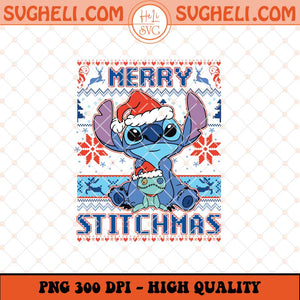 Ugly Sweater Blue Monster Cartoon Png Christmas Stitch Png Sublimation Files