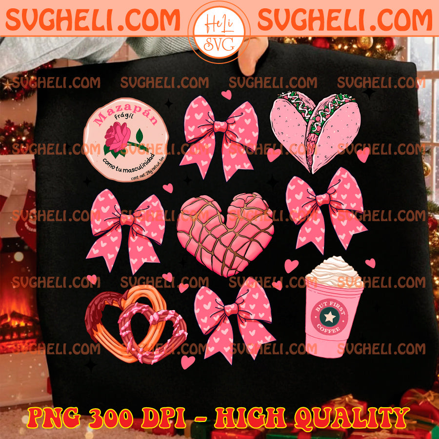 Valentine Concha Pan Dulce Png Funny Mexican Bread Lover Png