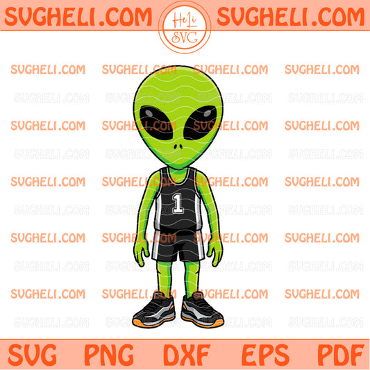 Victor Wembanyama Alien Chibi San Antonio Spurs Number 1 Svg