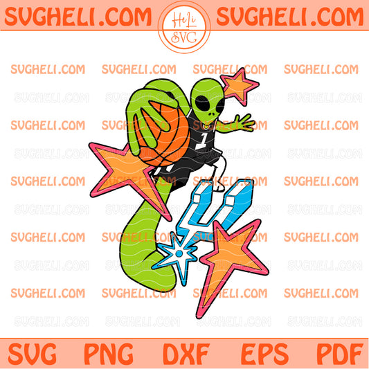 Victor Wembanyama Alien Svg Wembanyama Number 1 Svg