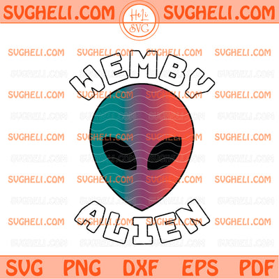 Victor Wembanyama Wemby Alien Spurs Svg Spurs Basketball Svg