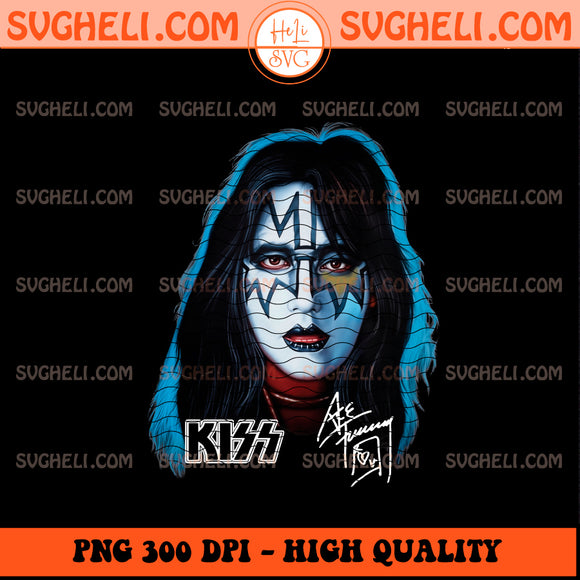 Vintage Ace Frehley RIP Png, The Spaceman Tribute Png