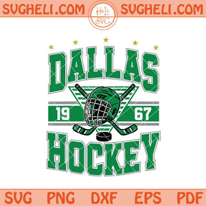Vintage Dallas Stars Hockey Logo 1967 Svg Stars Hockey Svg Png Dxf Eps Files