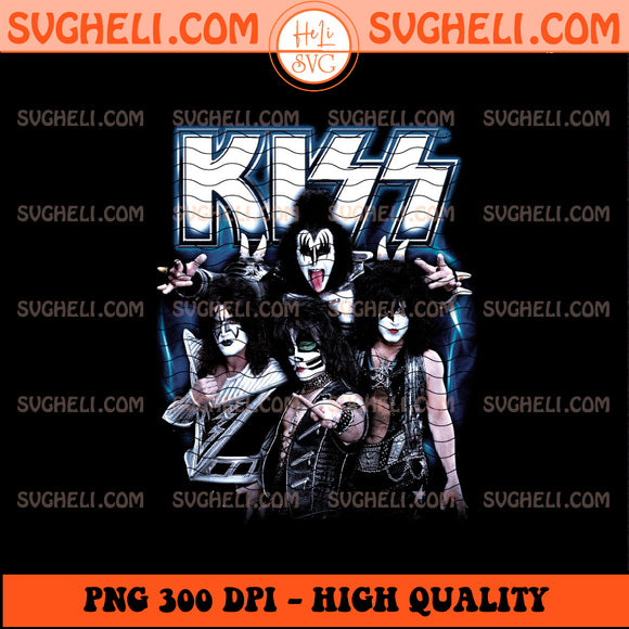 Vintage Retro Kiss Band Png KISS Rock Bands Png