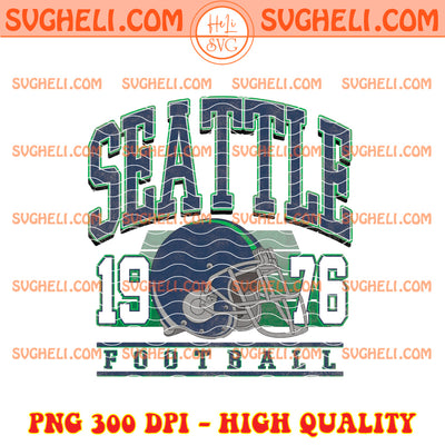 Vintage Seahawks Seattle Est 1976 Png Seattle Football Png