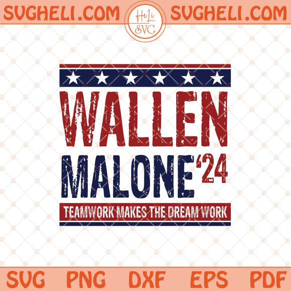 Wallen Malone '24 Svg Country Music Svg Wallen Malone Svg Png Dxf Eps Files