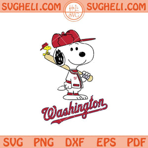 Washington Nationals Snoopy Baseball Svg Washington Svg Png Dxf Eps
