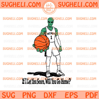 Wemby The Alien MVP San Antonio Spurs Basketball Svg