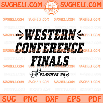 Western Conference Finals Spurs 2026 Svg Spurs NBA Svg