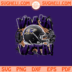 Who Ya With Baltimore Ravens NFL Png Ravens NFL Png Sublimation Design