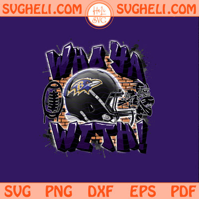 Who Ya With Baltimore Ravens NFL Png Ravens NFL Png Sublimation Design