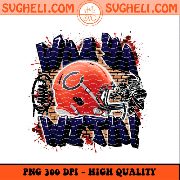 Who Ya With Chicago Bears NFL Png Chicago Bears Football Png Sublimation Design