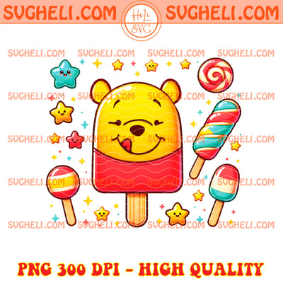 Winnie The Pooh Ice Cream Png Disney Ice Cream Png