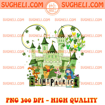 Winnie The Pooh Saint Patricks Day Png Pooh Lucky Png