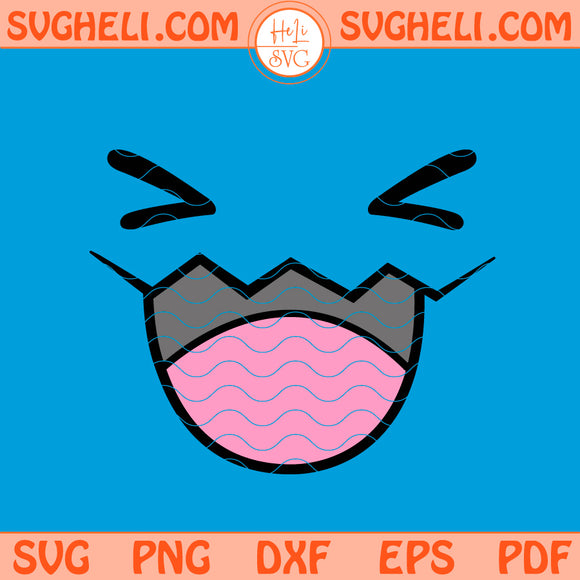 Wobbuffet Face Svg Wobbuffet Pokemon Svg Pokemon Face Svg Png Dxf Eps Files