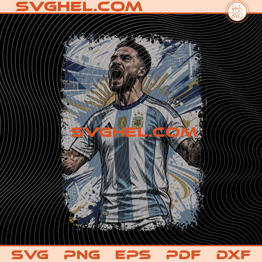 World Cup 2026 Halftone PNG Bundle featuring a vibrant, artistic depiction of a soccer player celebrating.