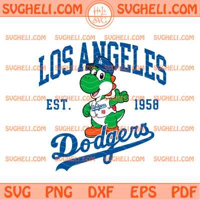 Yamamoto Yoshinobu Los Angeles Dodgers Est 1958 Svg