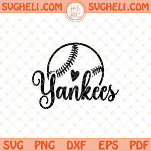 Yankees Baseball Svg Baseball New York Yankees Svg Png Dxf Eps Files