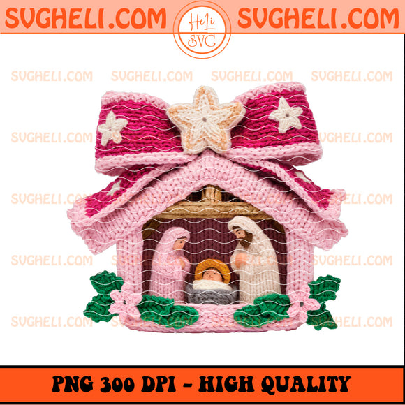 Yarn Jesus For Holiday Xmas Png Crochet Jesus Christmas Png