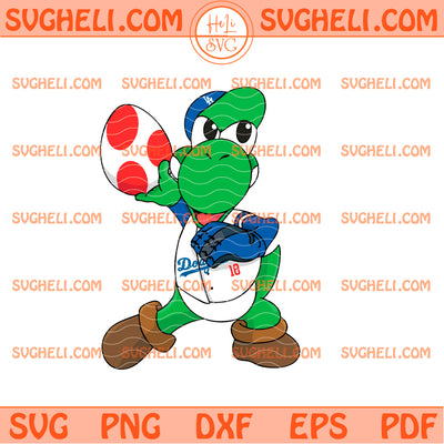 Yoshi Los Angeles Dodgers 2026 Svg Yoshi LA Dodgers Svg