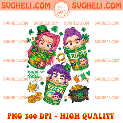 You're My Lucky Kpop Huntrix St Patricks Day Png