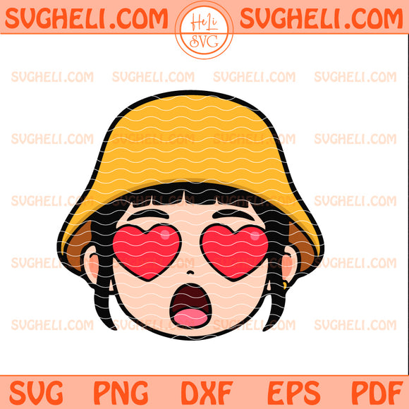 Zoey Face Kpop Demon Hunters Svg Zoey Huntrix Svg