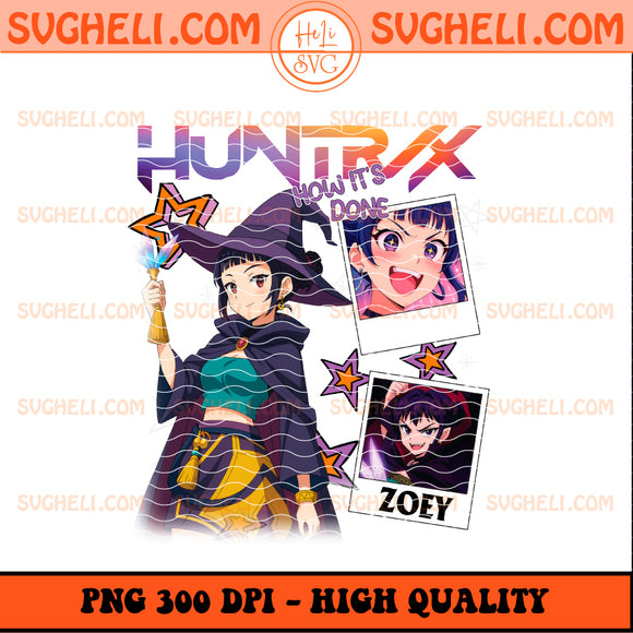 Zoey Huntrix Girls Witch Png Halloween Spooky Huntrix Png