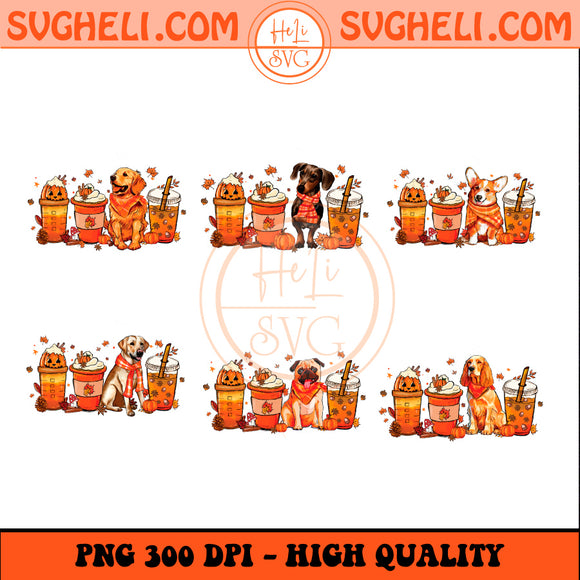 halloween Frappes Perros Png Bundle Dog Halloween Png