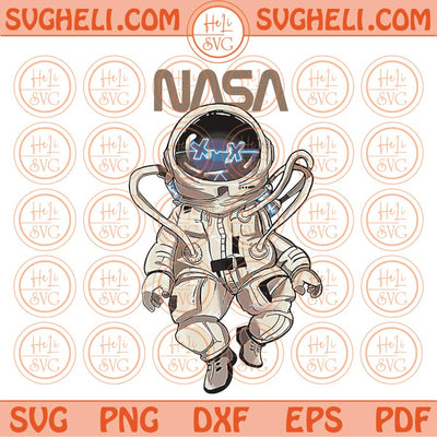 Astronaut Svg Nasa astronaut Svg Love Space Svg Png Sublimation Retro Eps Files
