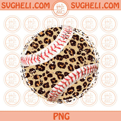 Baseball Leopard Png Sublimation Retro Leopard Baseball Png Design Files
