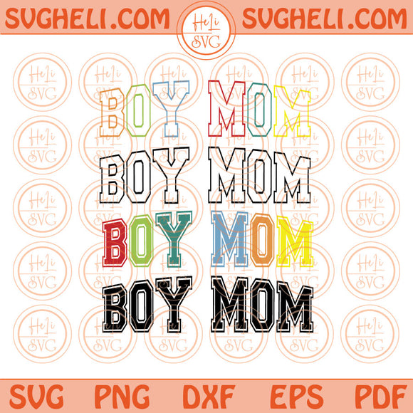 Mom of Boys-boy Mama-mothers Day Gift Mom of Boy-mama Clipart Boys  Sublimate Designs Download-png Files-gift for a Mother-gift for Her 