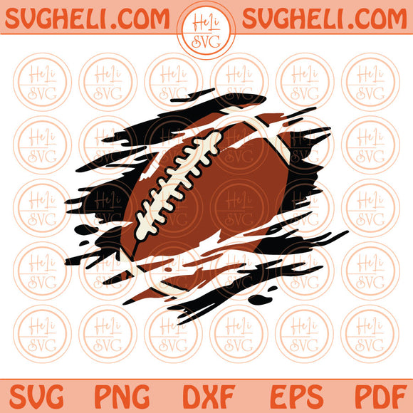 Distressed American Football Svg Grunge Football Svg Png Dxf Cricut Pdf Eps Files