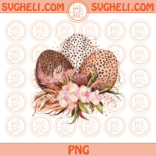 Easter Egg Png Sublimation Retro Floral Easter Eggs Flowers Png Design Files