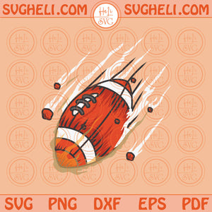 Throwing Football Svg Rock Throwing Football Png Sublimation Dxf Cricut Pdf Eps Files