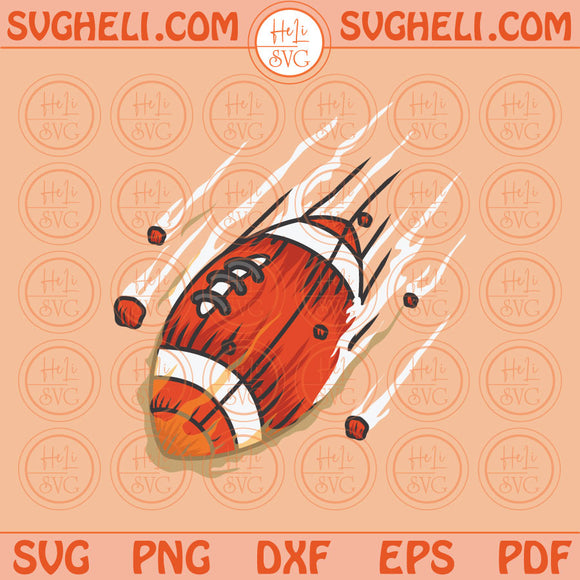 Throwing Football Svg Rock Throwing Football Png Sublimation Dxf Cricut Pdf Eps Files